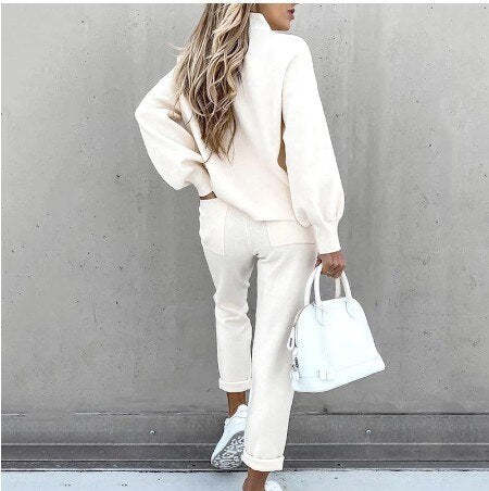 Snug Turtleneck Set