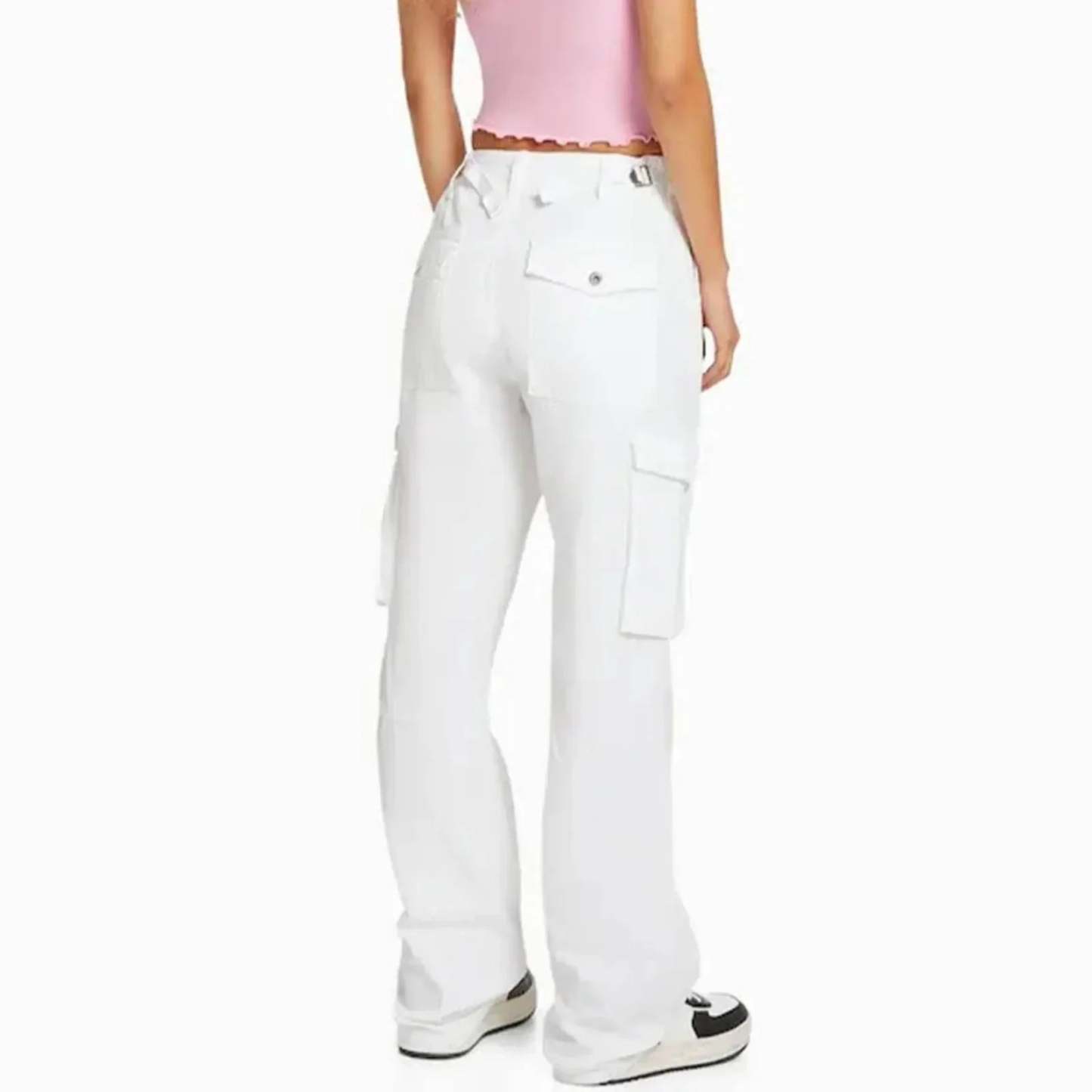 Adjustable Waist Cargo Pants