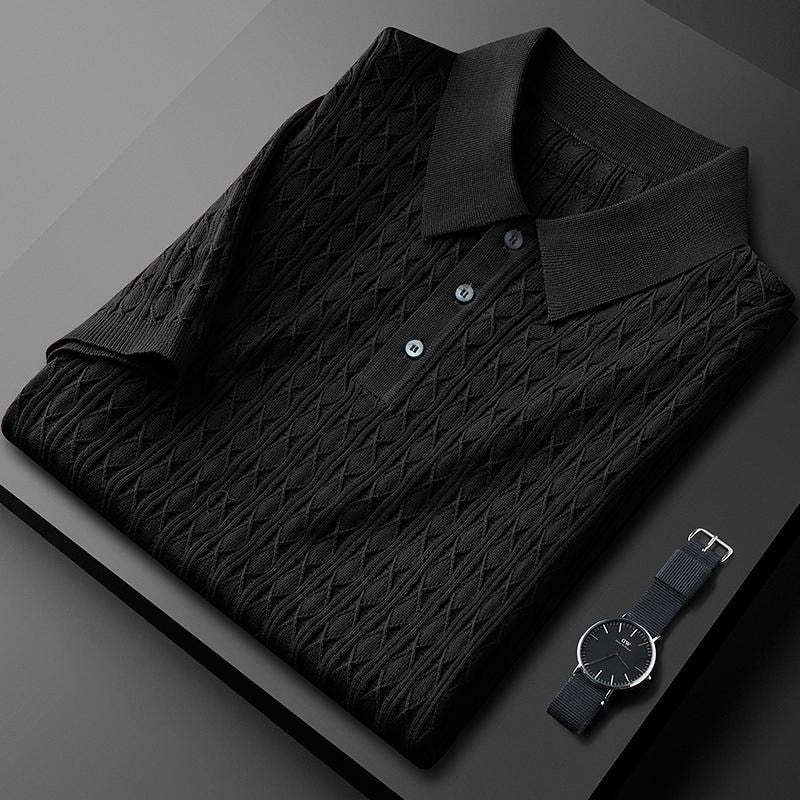 Diamond Knit Shirt for Men
