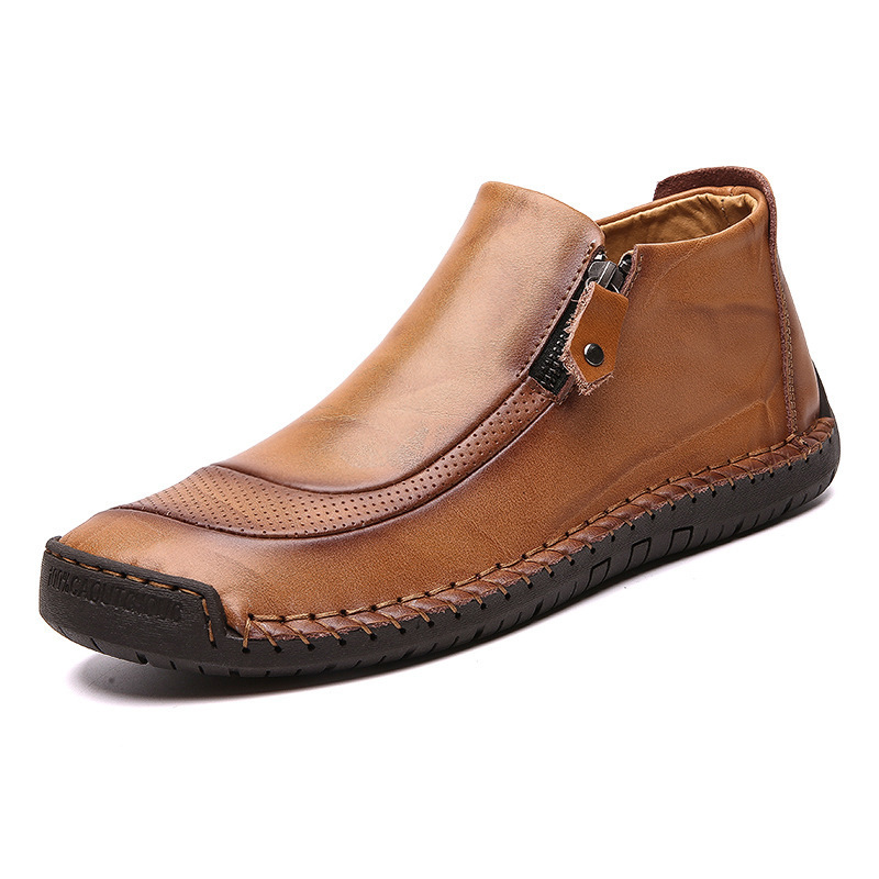 Men Warm Ankle Boots Winter 2022 Orthopedic Shoes