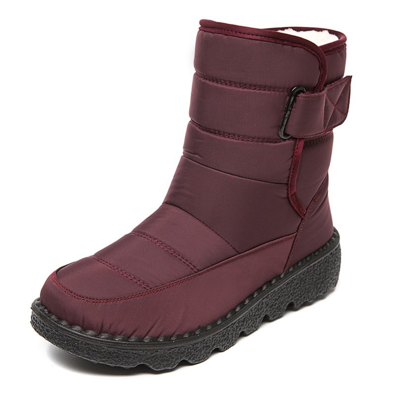 Orthopedic Boots For Women Waterproof Comfortable Fur Lined Ankle Winter Snow Boots