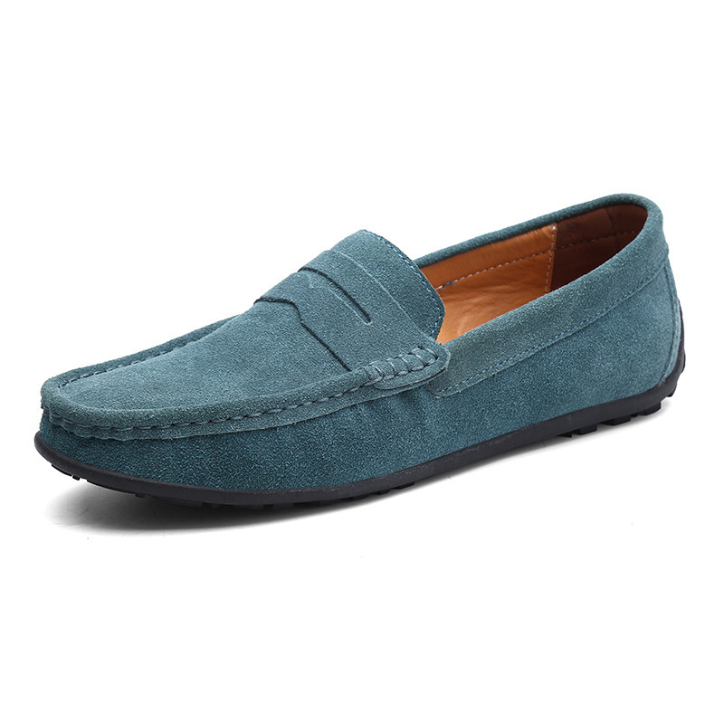 Orthopedic Mens Shoes Arch Support Breathable Anti Slip Fashion Genuine Leather Loafers Slip On