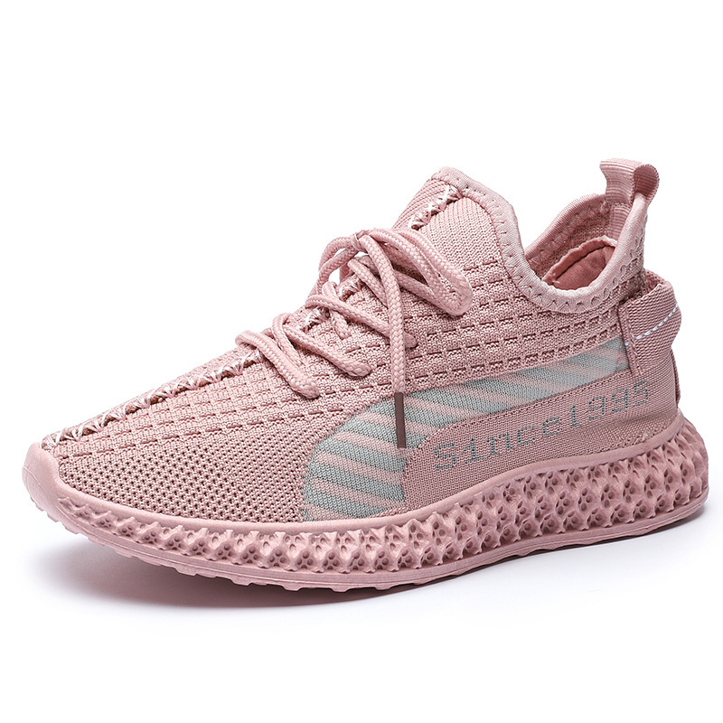Lace-Up Breathable Casual Sneakers for Women