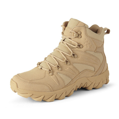 Waterproof Hiking Work Boots Men's Tactical Boots Lightweight Military Boots Breathable Boots