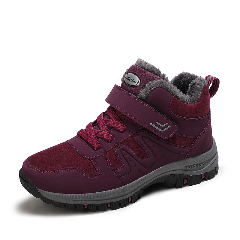 Women and Men Shoes Fur Anti-slip Orthopedic Snow Boots