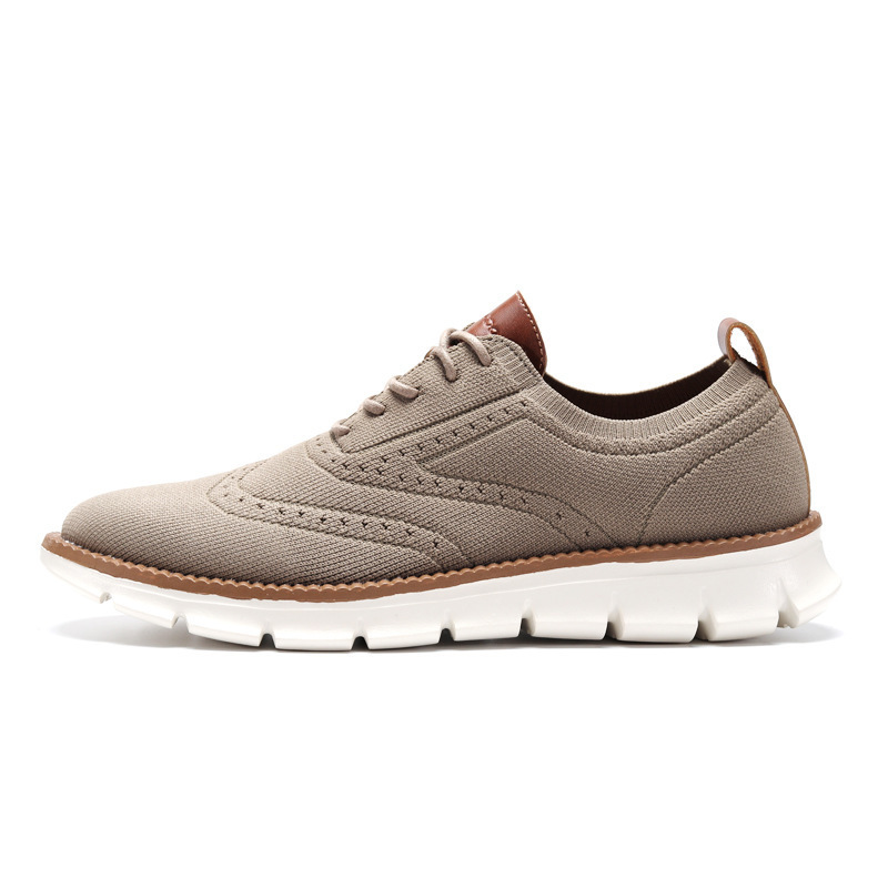Orthopedic Men Shoes Breathable Mesh Arch Support Ultra-light High-End Fashion Casual