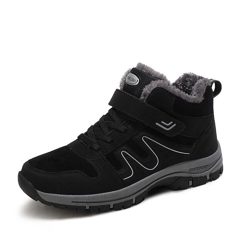 Women and Men Shoes Fur Anti-slip Orthopedic Snow Boots