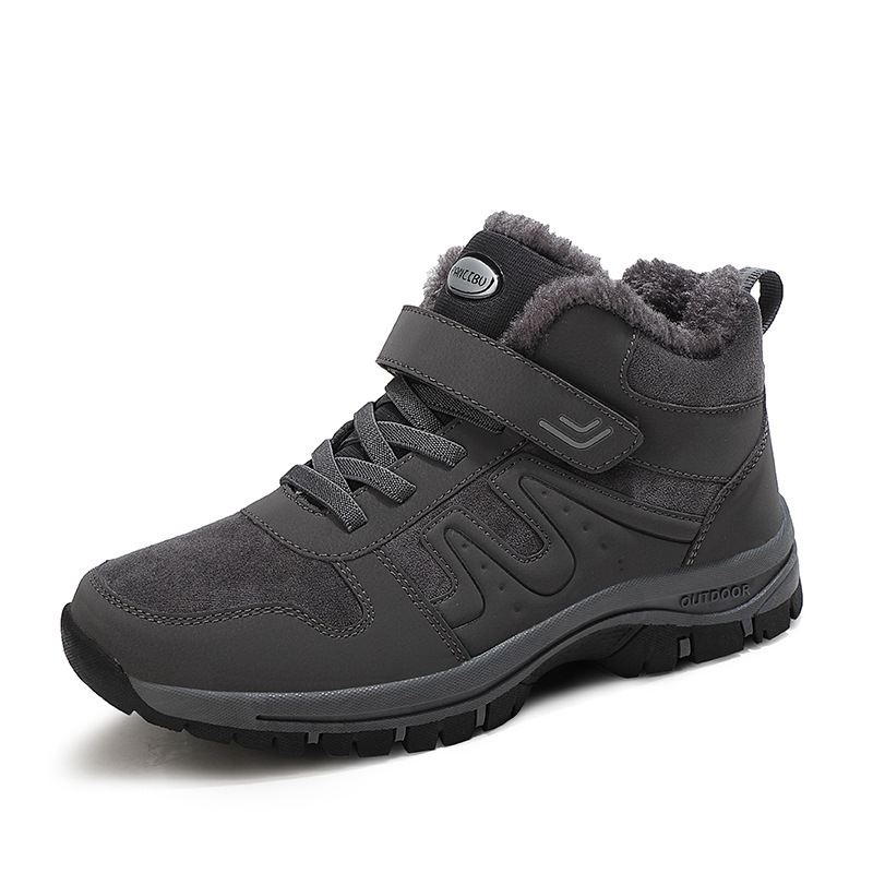 Women and Men Shoes Fur Anti-slip Orthopedic Snow Boots