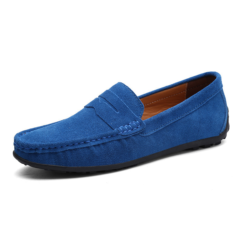 Orthopedic Mens Shoes Arch Support Breathable Anti Slip Fashion Genuine Leather Loafers Slip On