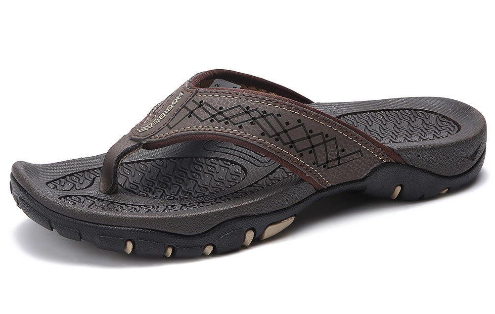 Men Orthopedic Sandals Anti-slip Beach Flip-flops