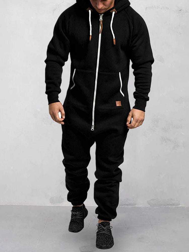Comfortable Hooded Jumpsuit For Men
