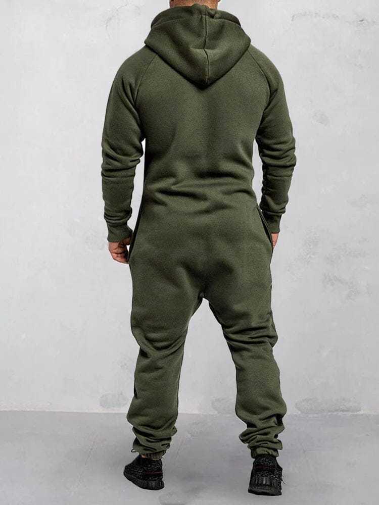 Comfortable Hooded Jumpsuit For Men