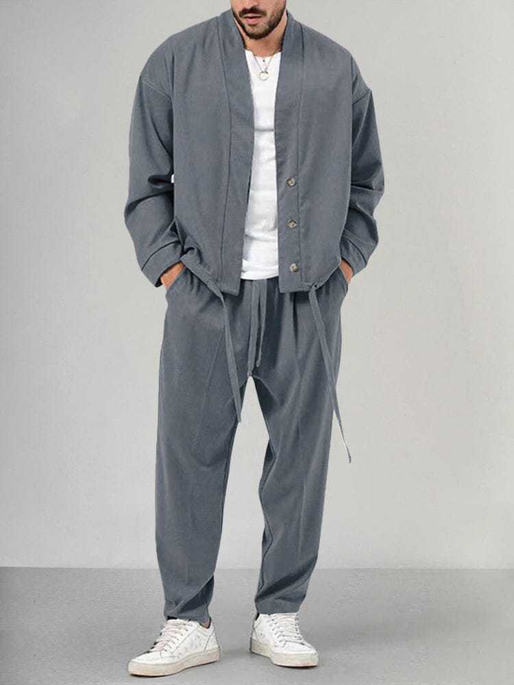 Comfortable 2-Piece Men's Lounge Set