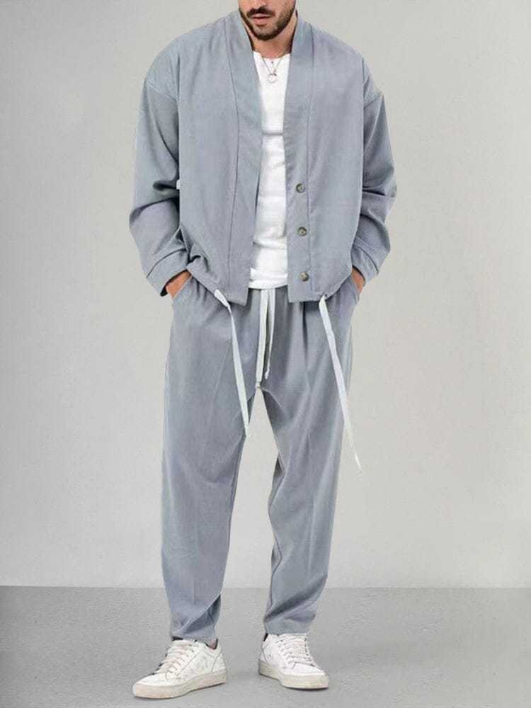 Comfortable 2-Piece Men's Lounge Set