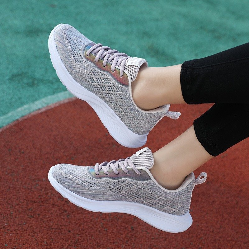 Women Athletic Orthopedic Shoes Anti-collision Mesh Round Toe Stylish Sneakers