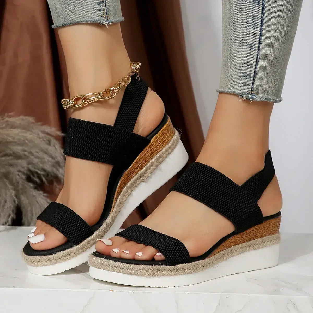 Comfortable Wedge Sandals