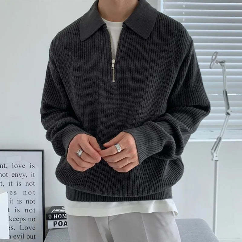 Quarter Zip Sweater