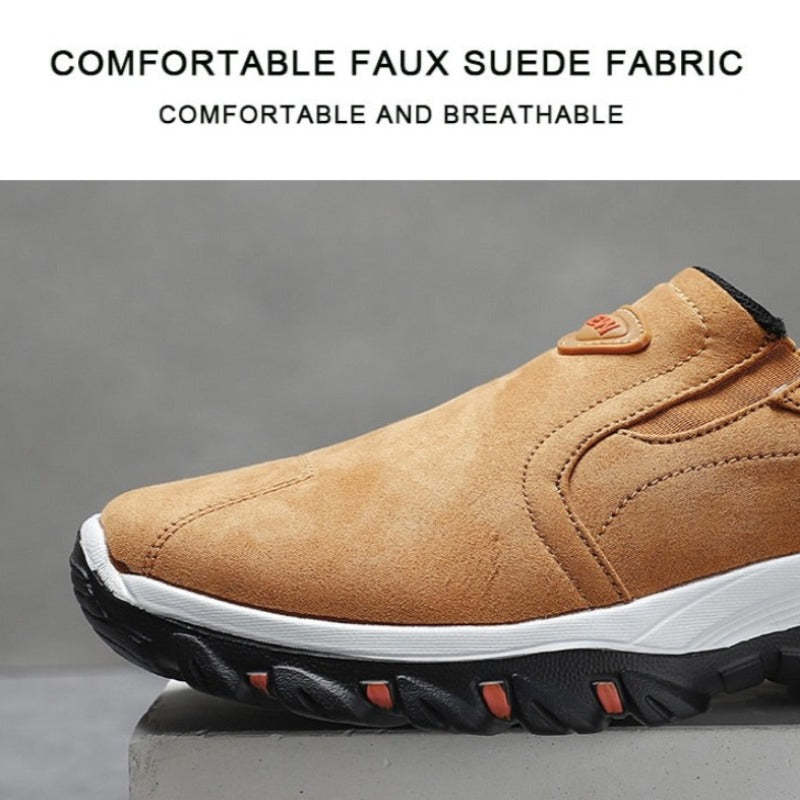 Men Slip-on Premium Suede Orthopedic Shoes