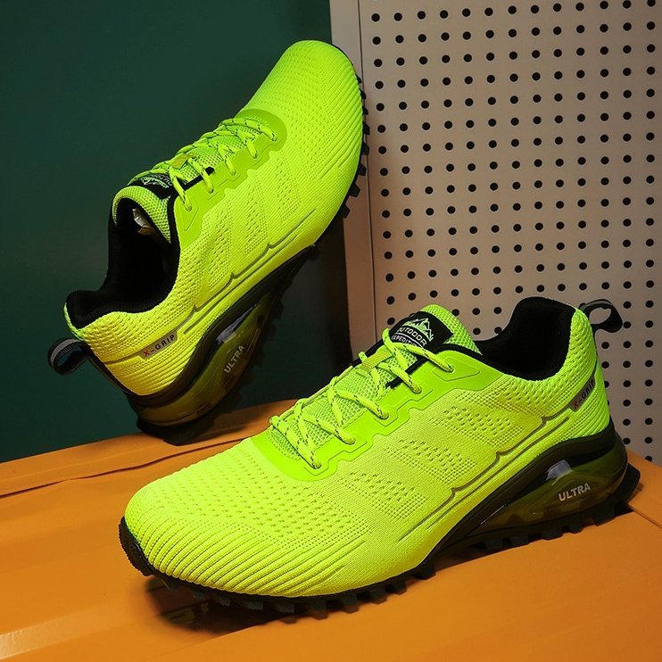Men Orthopedic Shoes Low Top Reflective Memory Cushion Athletic Sneakers