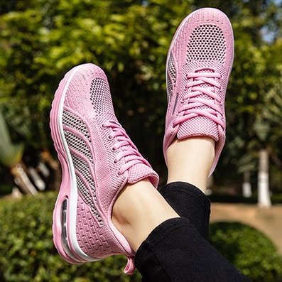 Women Orthopedic Shoes Mesh Running Platform Sneakers