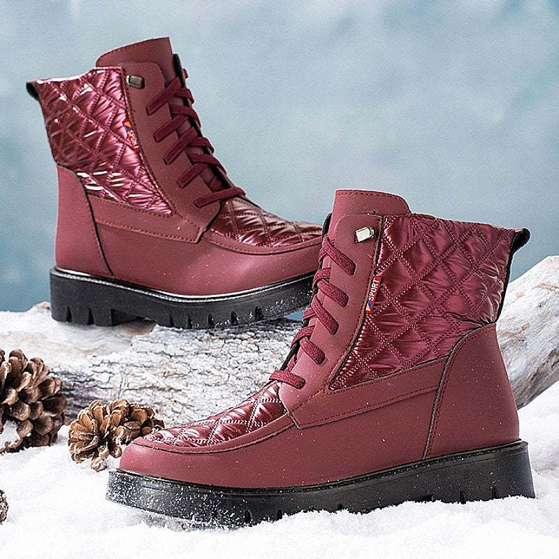 Women Plush Snow Boots Anti-slip Winter Orthopedic Shoes