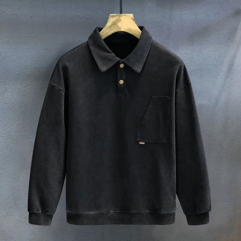 Men's Warm Winter Shirt Knit Sweater