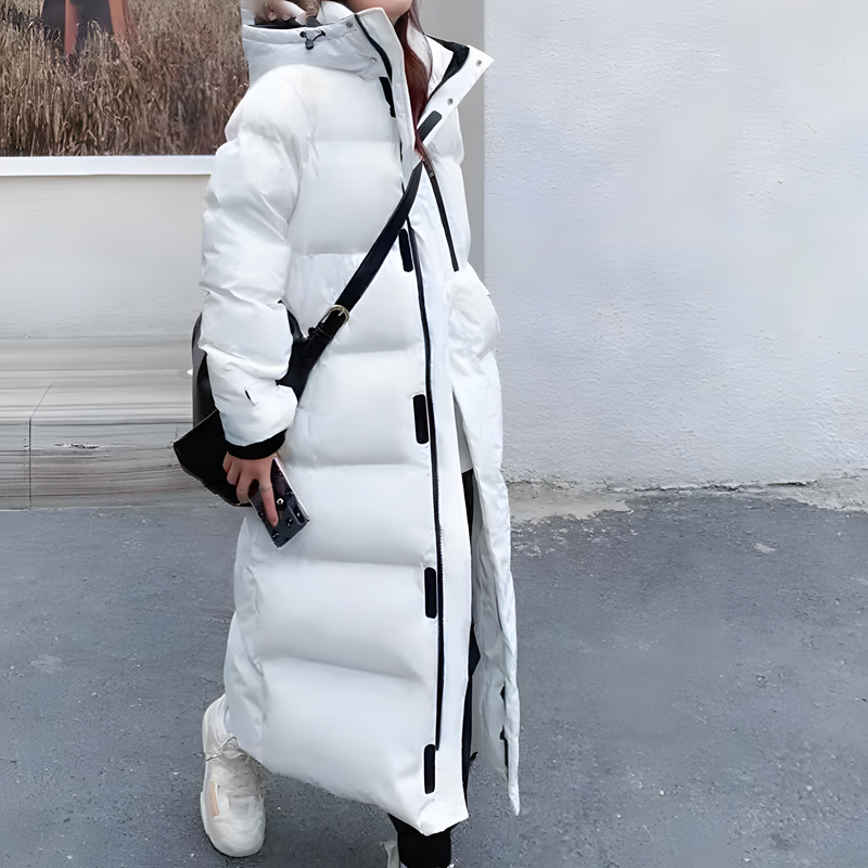 Rainproof Long Down Jacket