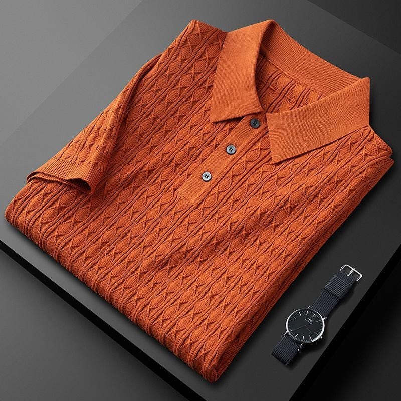 Diamond Knit Shirt for Men