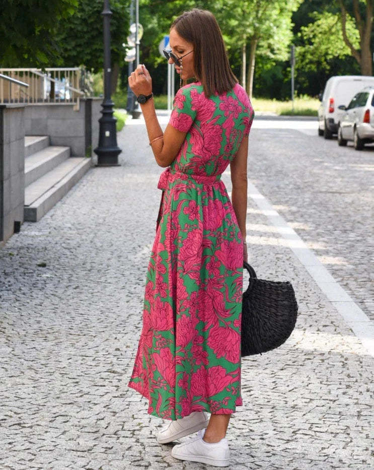 Floral Print Summer Dress