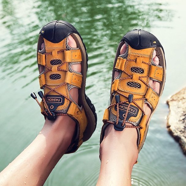 Orthopedic Sandals For Men Hollow Casual