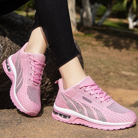 Women Orthopedic Shoes Mesh Running Platform Sneakers