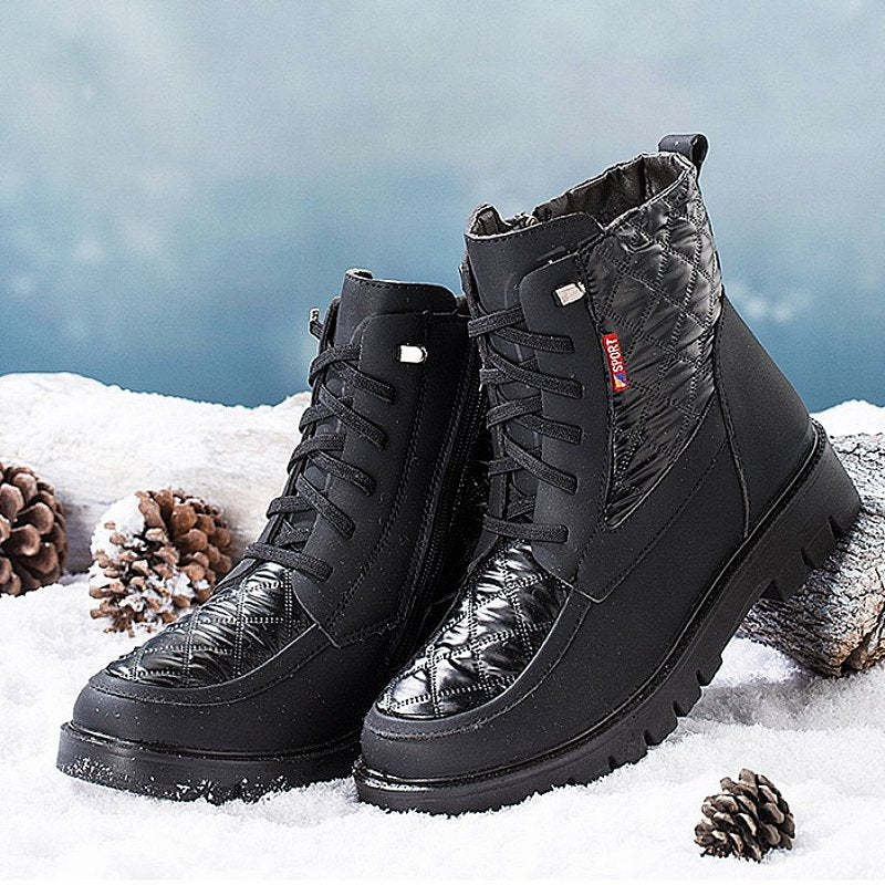 Women Plush Snow Boots Anti-slip Winter Orthopedic Shoes