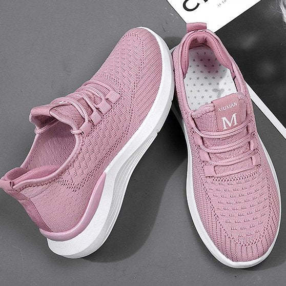 Women Orthopedic Shoes Stretchy Mesh EVA Sole Energy Boosting Athletics Sneakers
