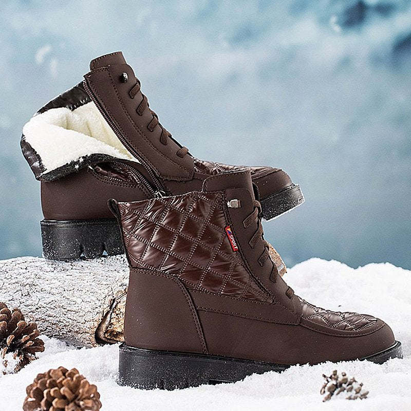 Women Plush Snow Boots Anti-slip Winter Orthopedic Shoes