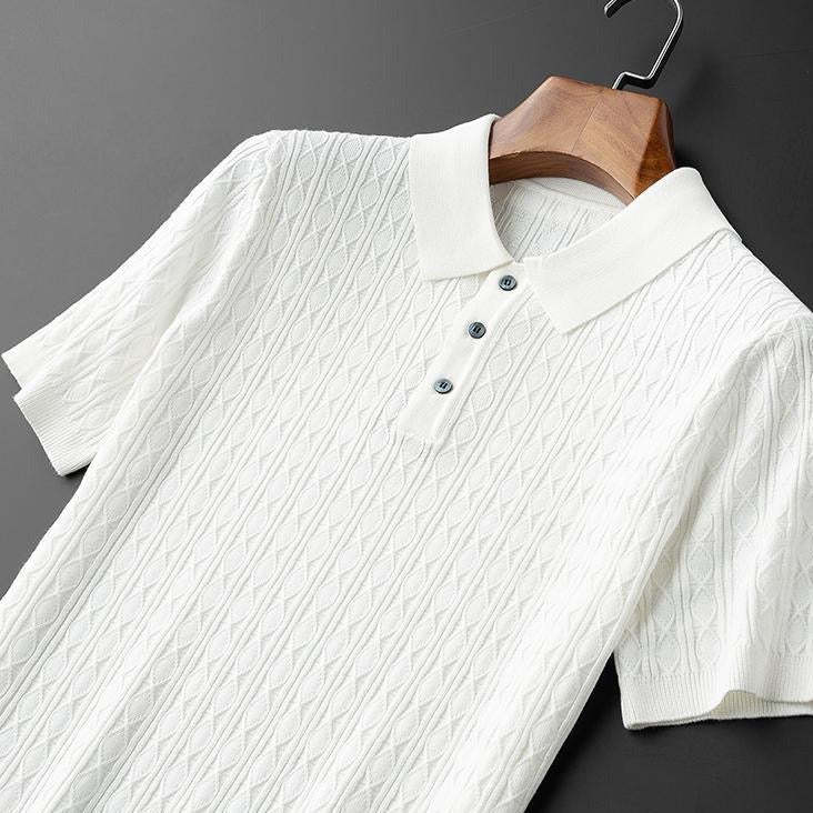 Diamond Knit Shirt for Men