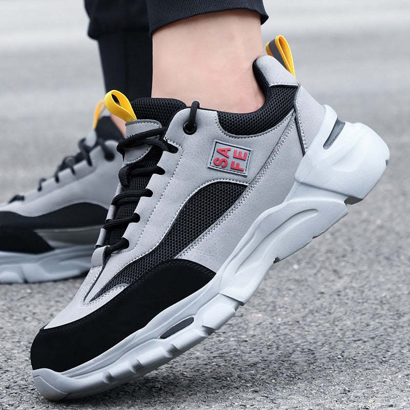 Anti-smashing Sturdy Safety Orthopedic Sneakers Mesh Sporty