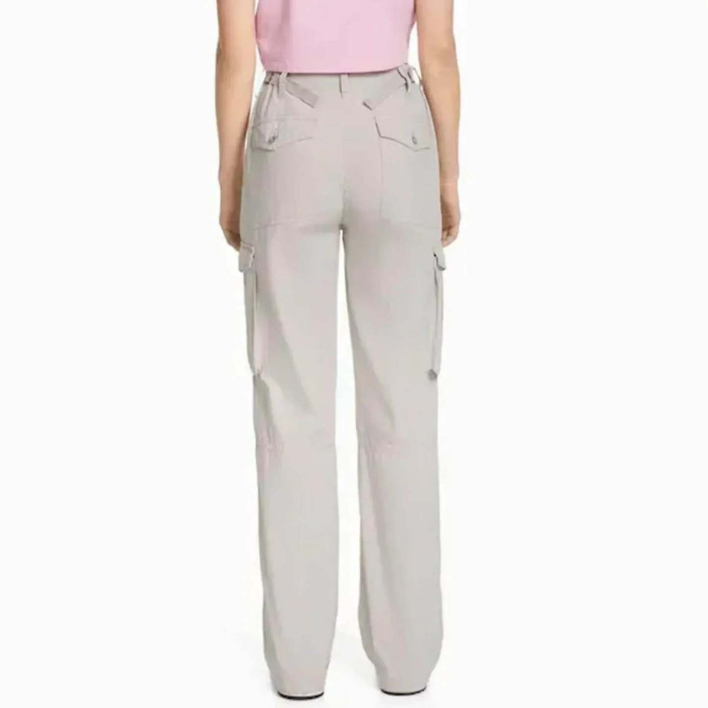 Adjustable Waist Cargo Pants