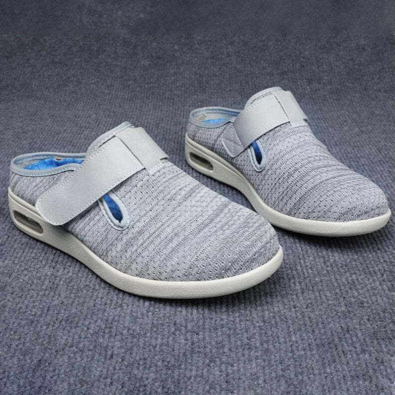 Orthopedic Shoes For Women Open Back Hook&loop Arch Support Slippers Spring Summer