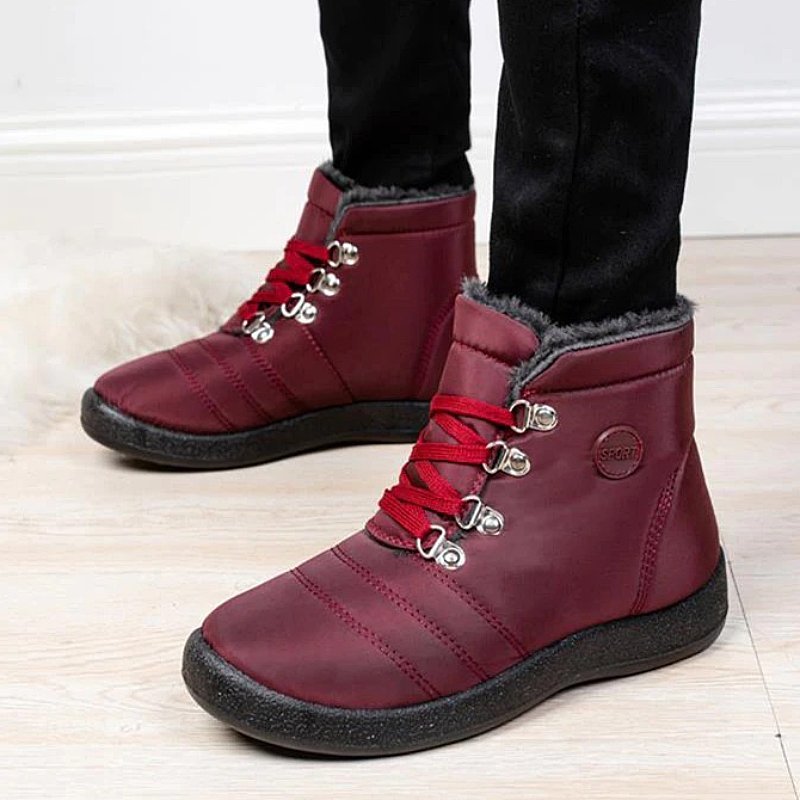 Winter Snow Boots Plush Women Orthopedic Shoes