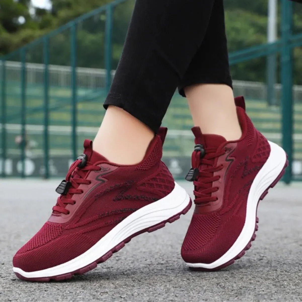 No-Tie Cushion Walking shoes