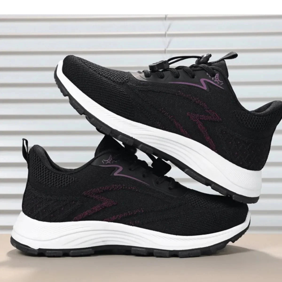 No-Tie Cushion Walking shoes
