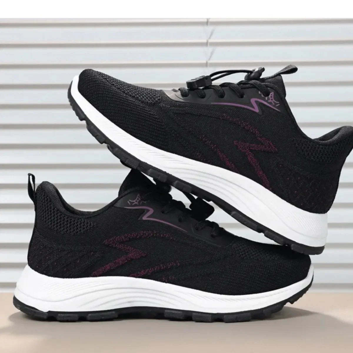 No-Tie Cushion Walking shoes