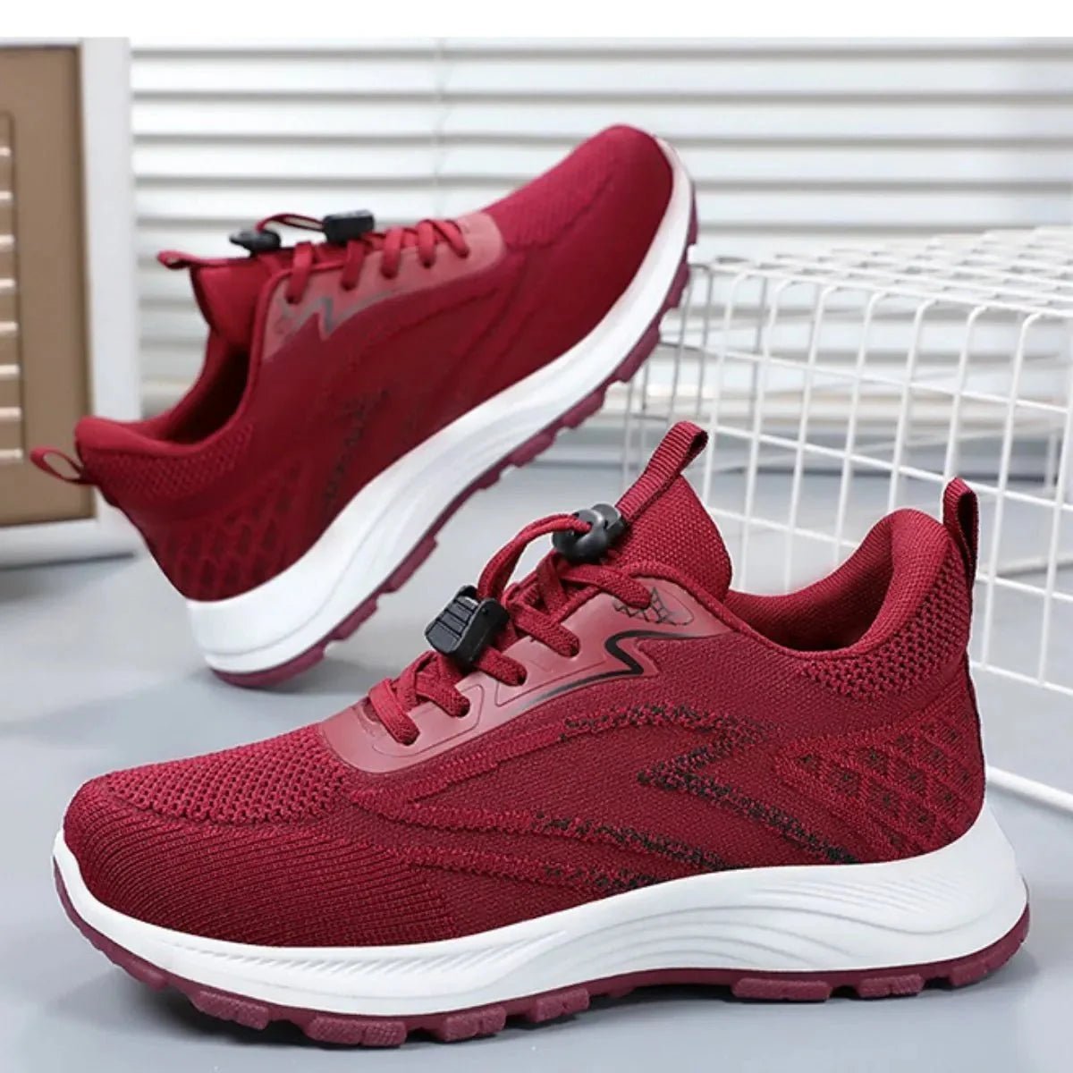 No-Tie Cushion Walking shoes