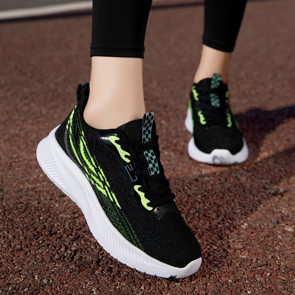 Women Orthopedic Shoes Shock-resistance Mesh Lightweight Running Sneakers