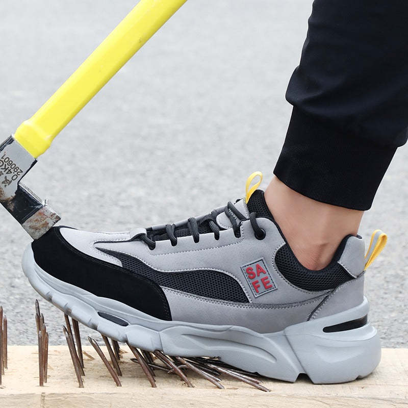Anti-smashing Sturdy Safety Orthopedic Sneakers Mesh Sporty