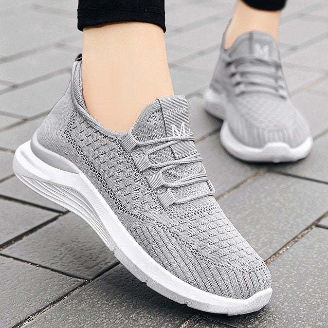 Women Orthopedic Shoes Stretchy Mesh EVA Sole Energy Boosting Athletics Sneakers