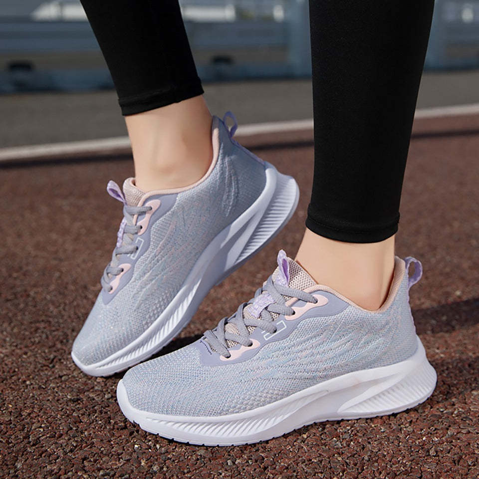 Women Orthopedic Shoes Shock-resistance Mesh Lightweight Running Sneakers