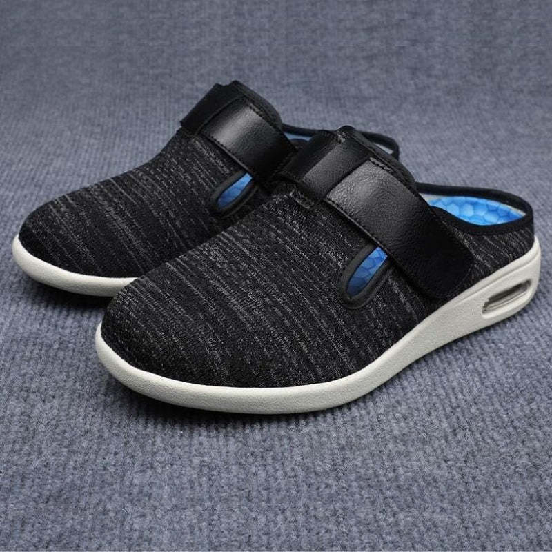 Orthopedic Shoes For Women Open Back Hook&loop Arch Support Slippers Spring Summer