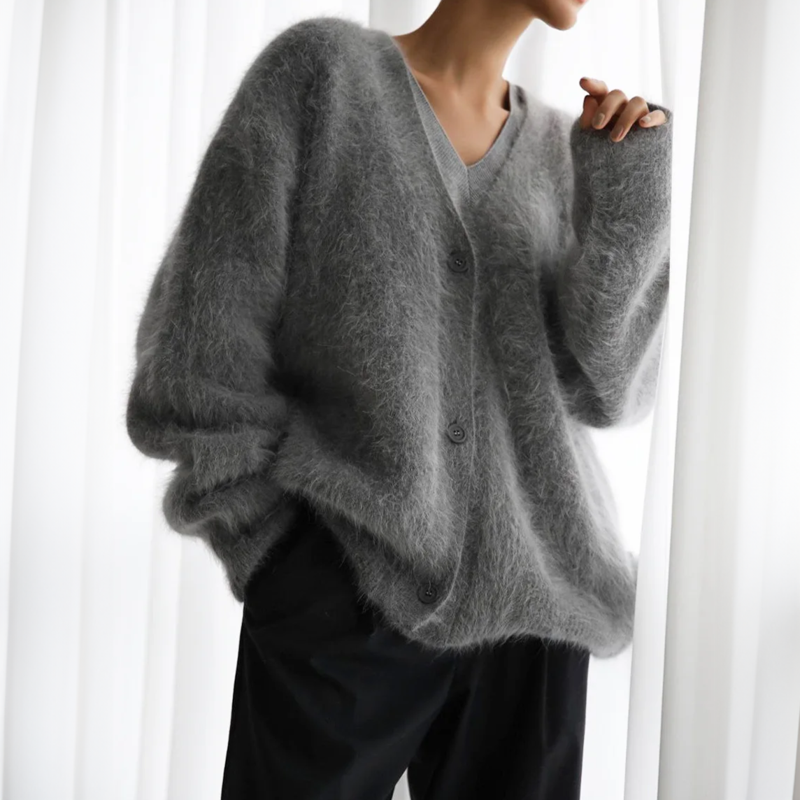 Comfortable woolly Cardigan for Women