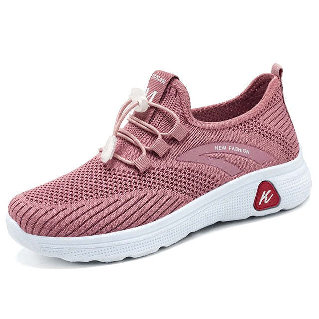 Women Woven Socks Breathable Arch Support Elastic Orthopedic Shoes